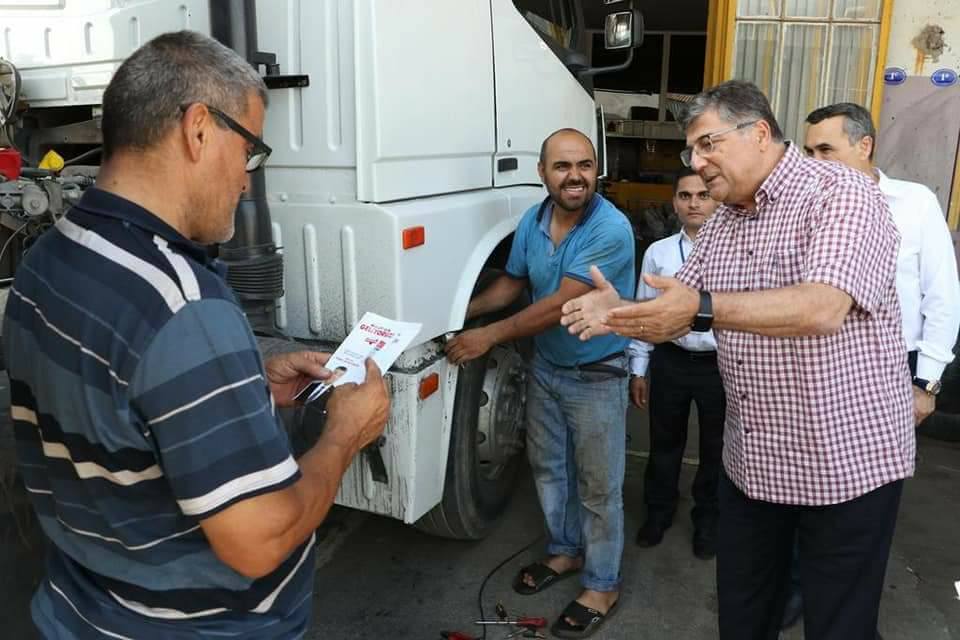 CHP İzmir Milletvekili Kamil Okyay Sındır Esnafla Buluştu.