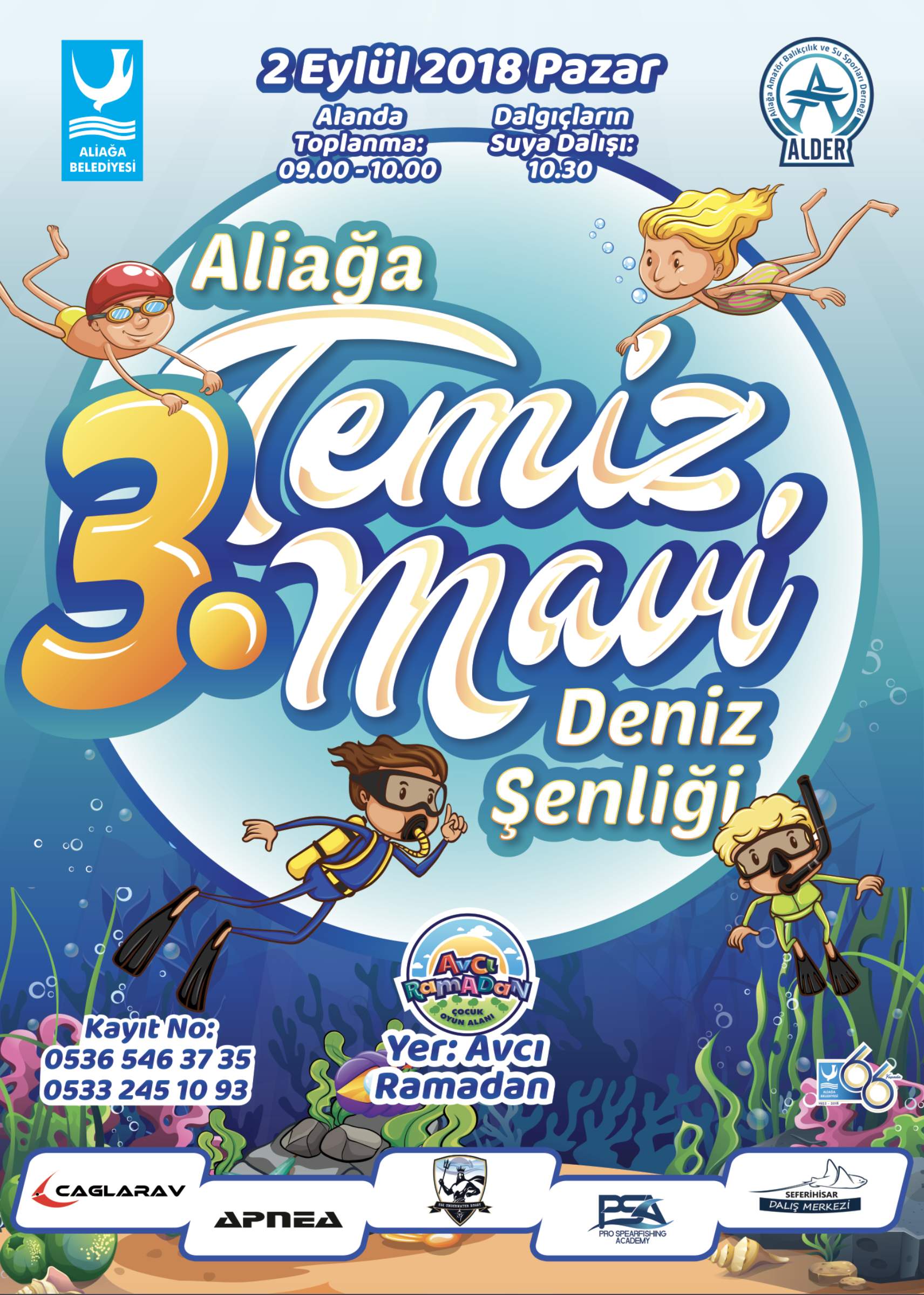 ALİAĞA, 3.TEMİZ MAVİ DENİZ ŞENLİĞİ'NE HAZIRLANIYOR