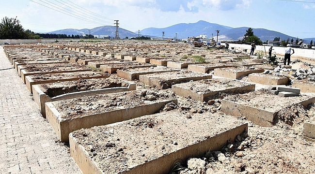 Torbalı'ya "çift katlı" mezarlar geliyor