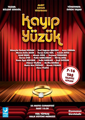 ALBET ÇOCUK TİYATROSU "KAYIP YÜZÜK" İLE SAHNE ALACAK