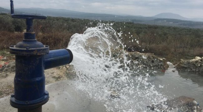 Manisa'nın içme suyu yüzde 98 sondajlarla karşılanıyor