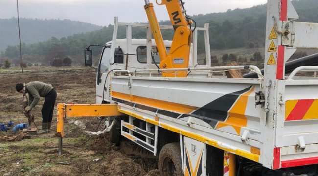 Taşkuyucak'ın motopomp sistemi yenilendi