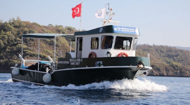 Muğla'da atık alım tekneleri sezona hazır