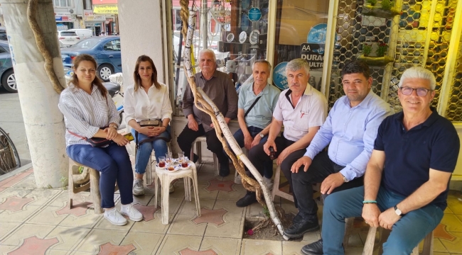 CHP Aliağa Merkez Mahalle Muhtarlarını Ziyaret Etti
