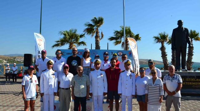 Sahil Güvenlik Kupası Yelken Yarışları'nda ödüller sahiplerini buldu