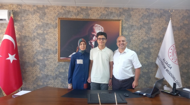 Türkiye Birincisinden İlçe Milli Eğitim Müdürüne Ziyaret