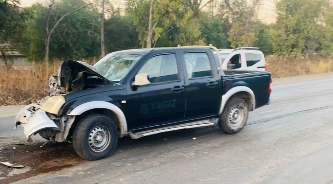 Aliağa'da Trafik Kazası:2 Yaralı