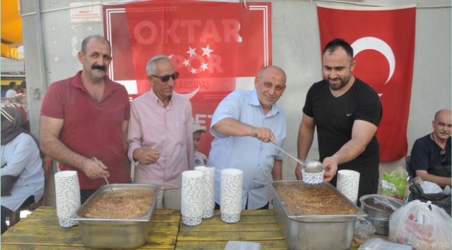 Saadet Partisi Aliağa 'da Aşure Hayrı Düzenledi