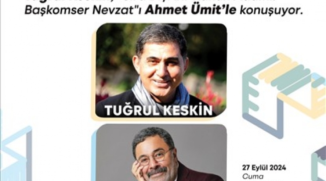 İzmir Sanat Söyleşileri'nin ilk konuğu Ahmet Ümit olacak