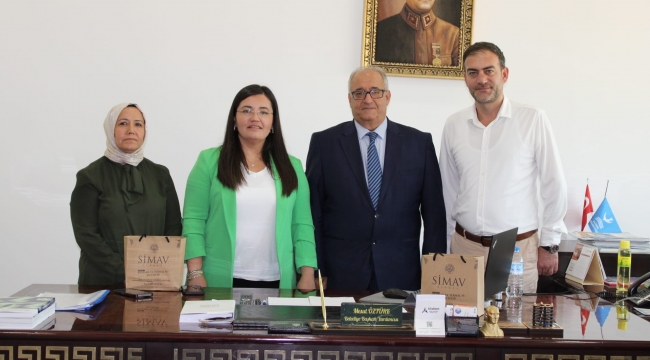 Kütahya Simav Belediye Başkanı Kübra Tekel Aktulun'dan Aliağa'ya Ziyaret