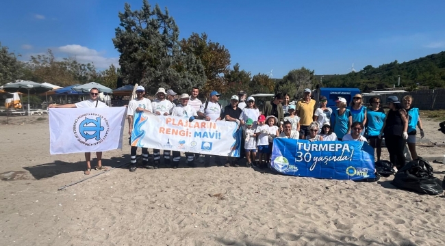 Urla'da Kıyı Temizliği Etkinliği