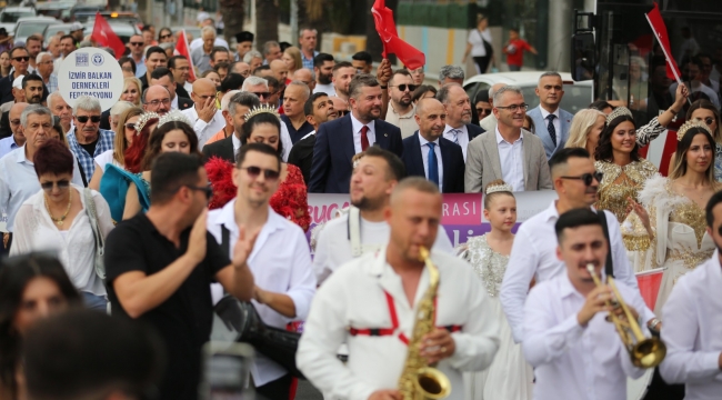  12. Uluslararası Balkan Şenliği Buca'ya renk kattı