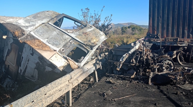 Aliağa'da Trafik Kazası 1 Kişi Hayatını Kaybetti 