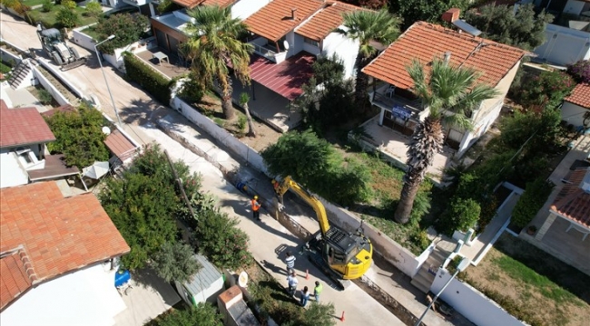 İZSU Çeşme'nin 30 yıllık su sorununu kökten çözüyor