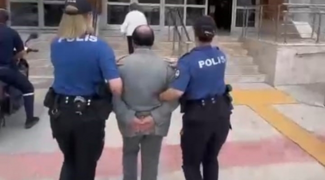 Kadına şiddet suçundan aranıyordu, kadın polislere yakalandı