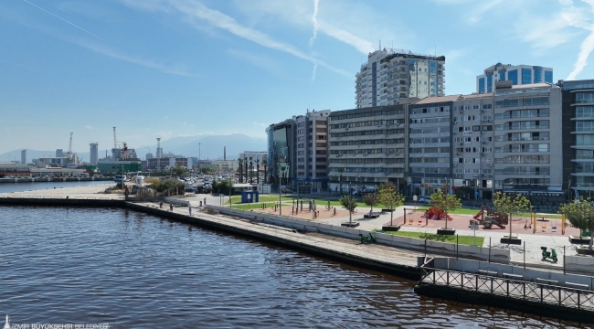 Kordon'da deniz taşkınlarını önlemek için yoğun tempo