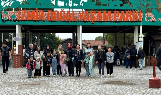 ÇKSM öğrencileri İzmir Doğal Yaşam Parkı'nı gezdi