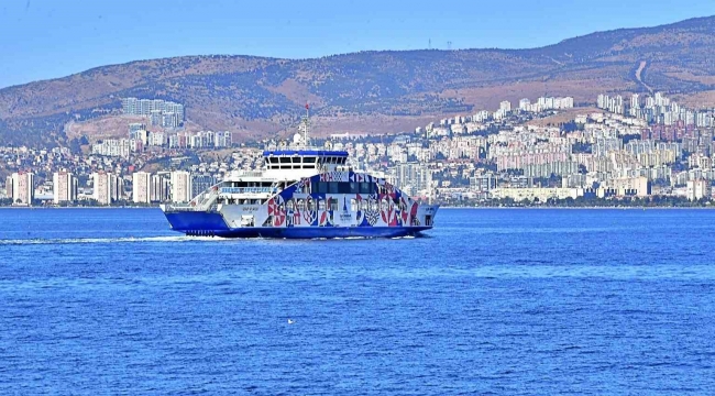 İzmir'de feribot tarifesine düzenleme