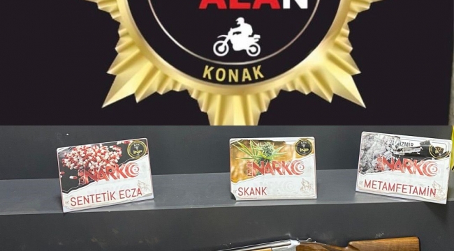 Konak'ta son 60 günde 60 kişiye tutuklama