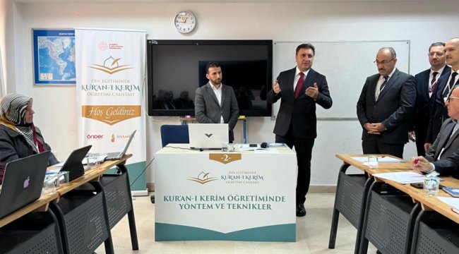 Kur'an-ı Kerim eğitimi çalıştayda ele alındı