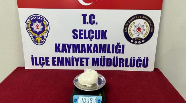 Selçuk'ta uyuşturucu operasyonu