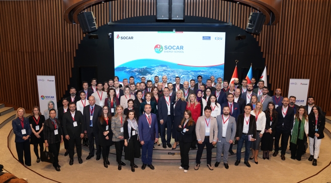 SOCAR Energy School üçüncü döneminin açılış töreni ve ilk dersi Aliağa'da gerçekleşti