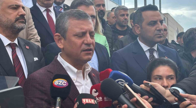 CHP lideri Özel'den seçim için 'hazırız' mesajı