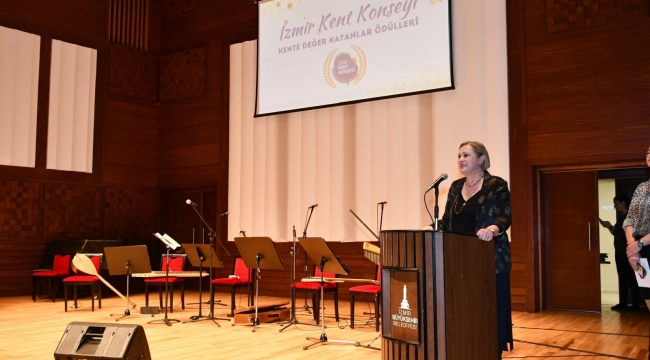 İzmir Kent Konseyi'nden "Kente Değer Katanlar Ödülleri"