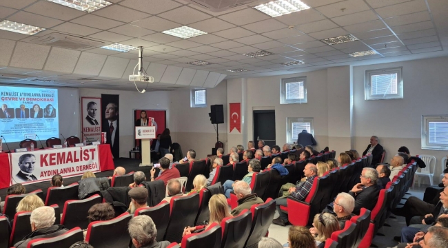 Kemalist Aydınlanma Derneği'nden İzmir'de Çevre ve Demokrasi Paneli