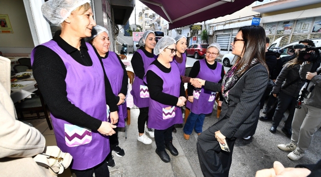 Başkan eşleri Balçova'da buluştu