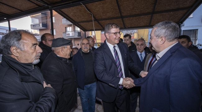 Başkan Tugay Buca Cemevi'nde Hızır Orucu lokmasına ortak oldu