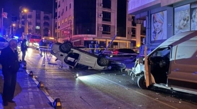 İzmir'de feci kaza: 2 ölü, 2 tutuklama