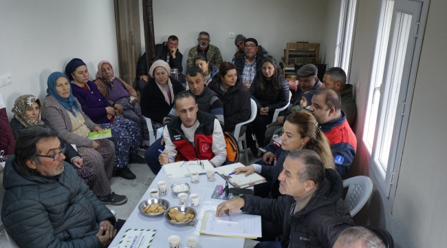 Yangına Dirençli Köy' projesine hız kesmeden devam ediyor