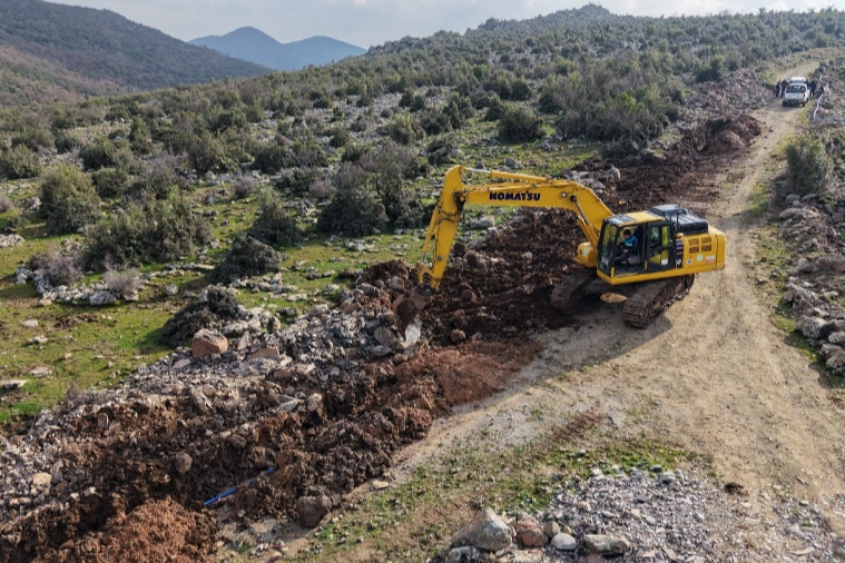 Manisa'da Pınarköy'ün içme suyu sorunu tarih oluyor