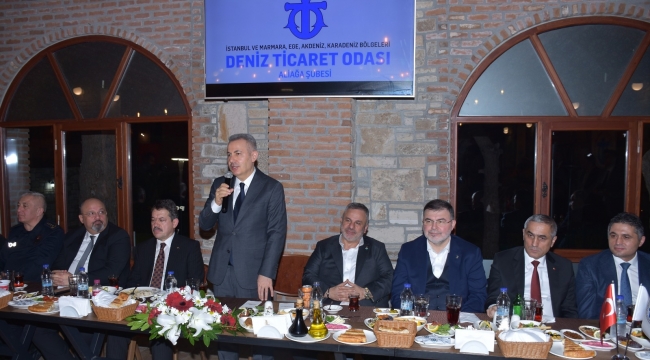 İMEAK Deniz Ticaret Odası Aliağa Şubesi'nden Geleneksel İftar Buluşması 