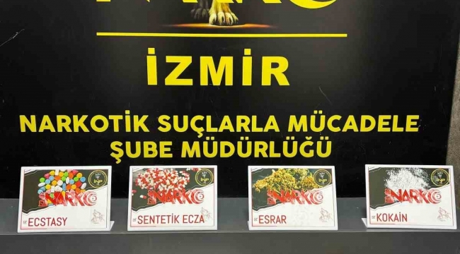 İzmir'de uyuşturucu tacirlerine baskın: 2 tutuklama